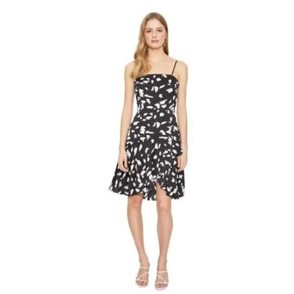 Cooper St. Wildcat Black & White Print Sleeveless Mini Dress, Size 12 - Picture 14 of 14